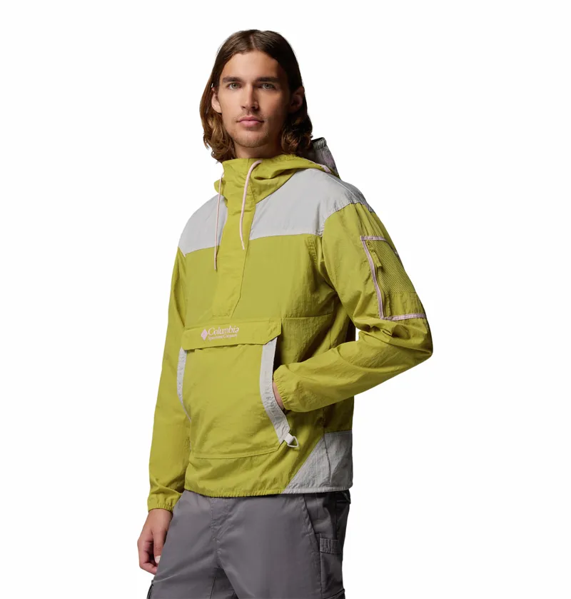 Columbia Men's Challenger Windbreaker Anorak - Peppercorn/Flint Grey-1