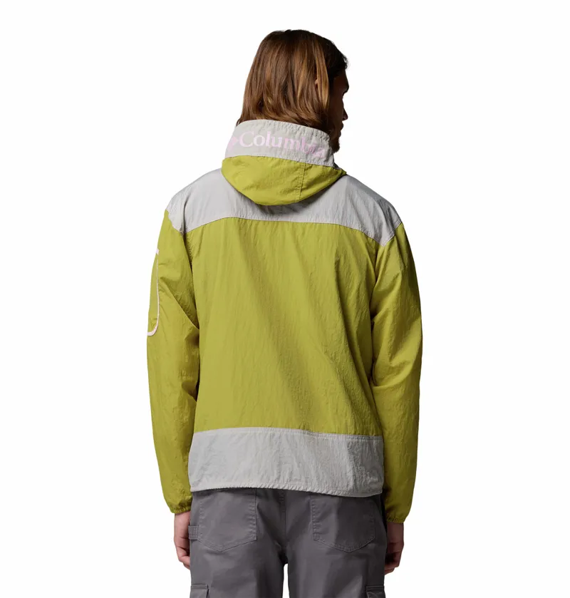 Columbia Men's Challenger Windbreaker Anorak - Peppercorn/Flint Grey-2