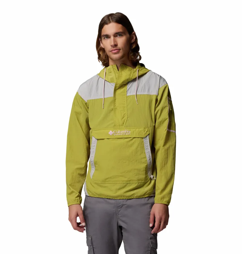 Columbia Men's Challenger Windbreaker Anorak - Peppercorn/Flint Grey