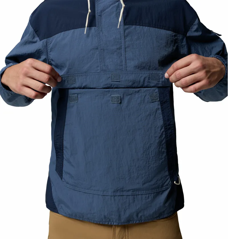 Columbia Men's Challenger Windbreaker Anorak - Dark Mountain/Collegiate Navy-5