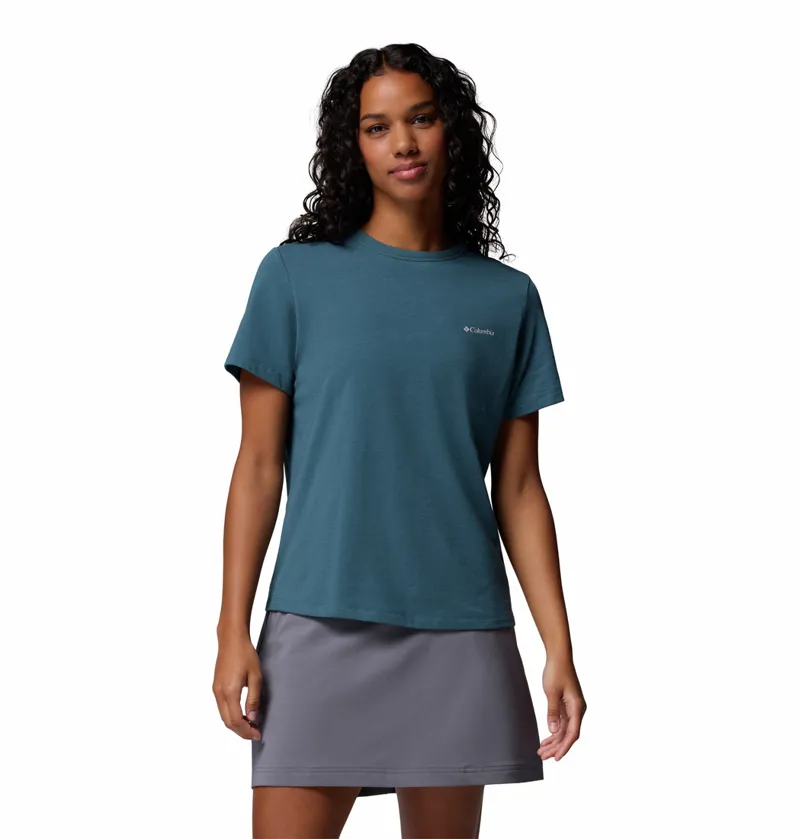 Columbia Women's Sun Trek II Technical T-Shirt - Everblue