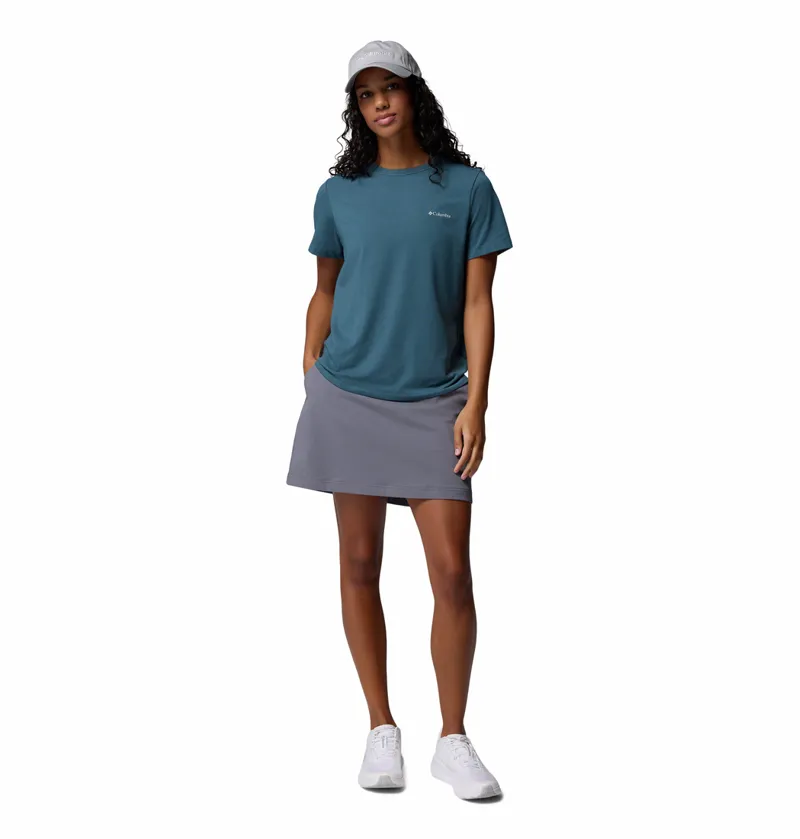 Columbia Women's Sun Trek II Technical T-Shirt - Everblue-3