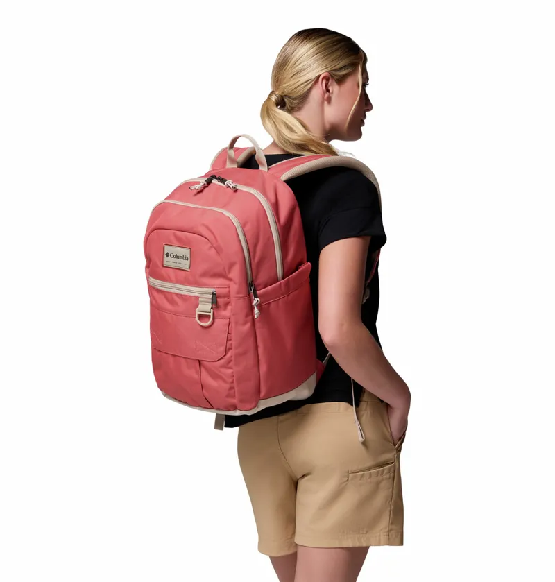 Columbia Buxton 26 Litre Backpack - Washed Red/Ancient Fossil-5
