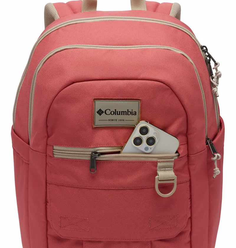 Columbia Buxton 26 Litre Backpack - Washed Red/Ancient Fossil-3