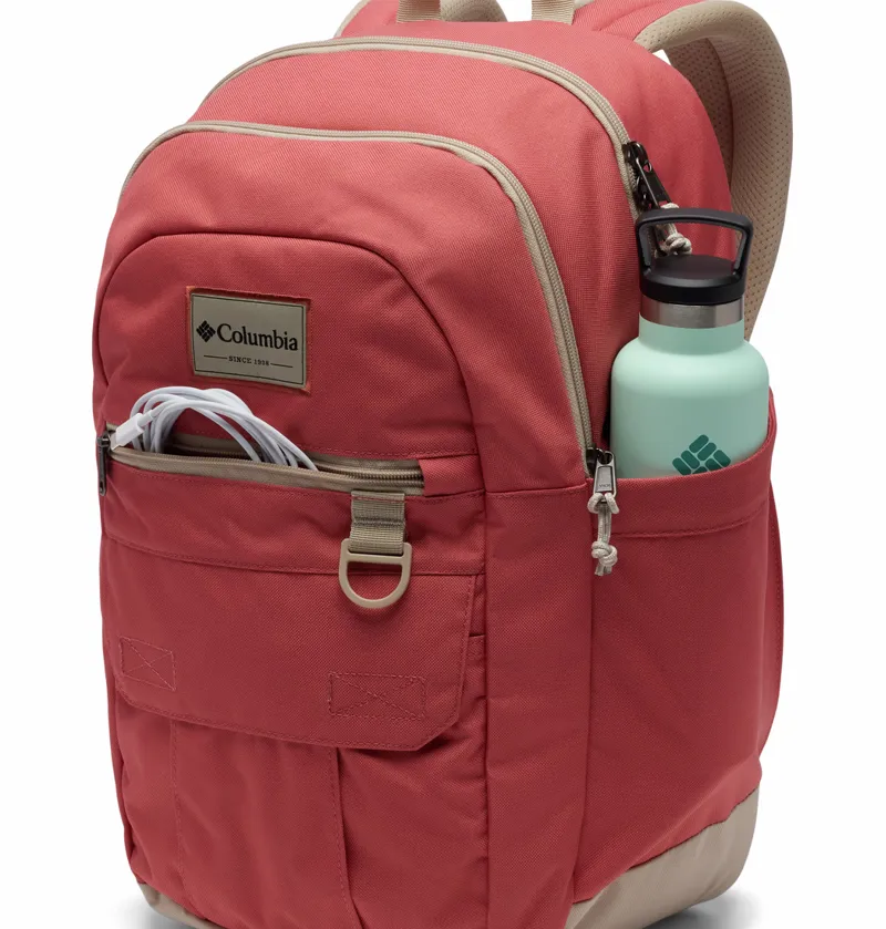 Columbia Buxton 26 Litre Backpack - Washed Red/Ancient Fossil-2