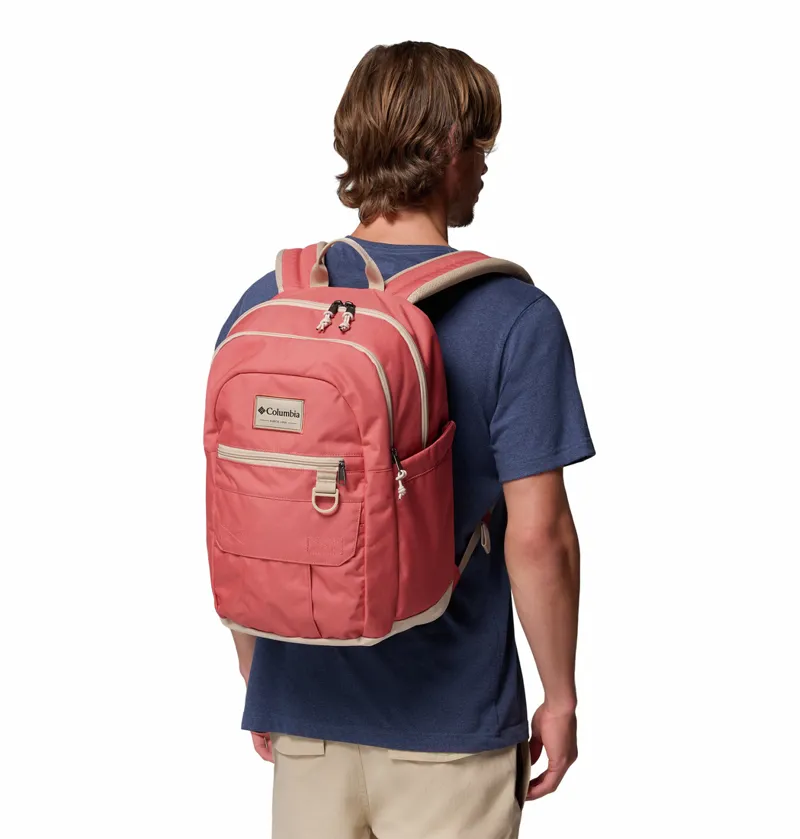 Columbia Buxton 26 Litre Backpack - Washed Red/Ancient Fossil-8