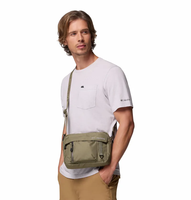Columbia Street Transit Side Bag - Stone Green-4