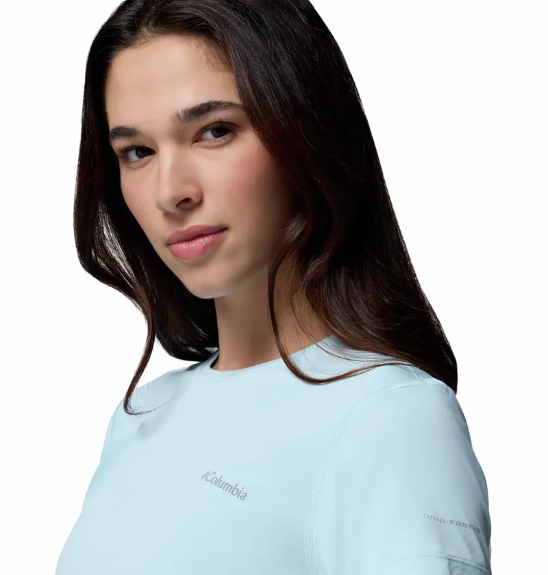 Columbia Women's Zero Rules Light Technical T-Shirt - Marine Light-3