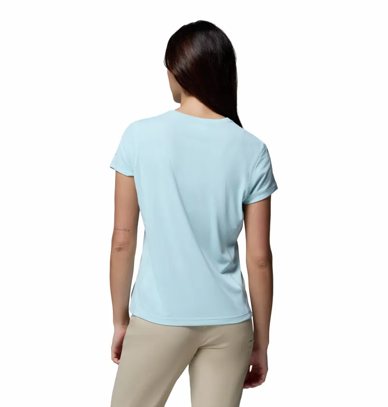 Columbia Women's Zero Rules Light Technical T-Shirt - Marine Light-1