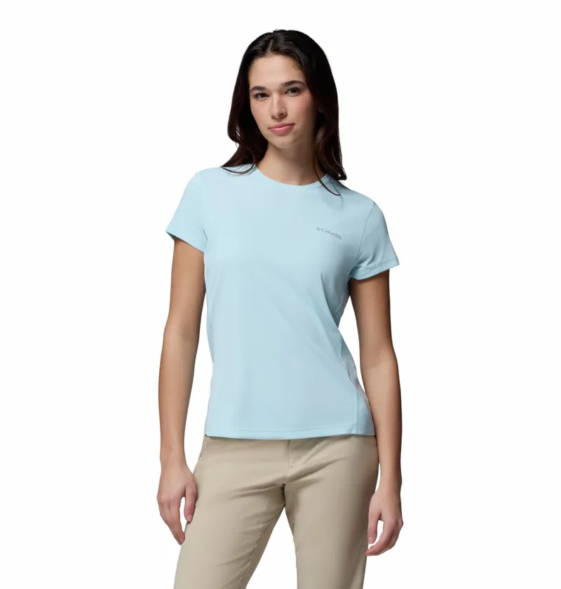Columbia Women's Zero Rules Light Technical T-Shirt - Marine Light