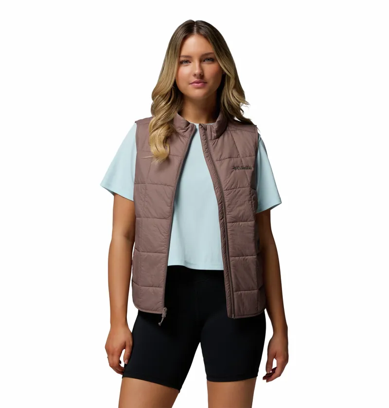 Columbia Women's Sienna Hill Packable Quilted Gilet - Iron-1