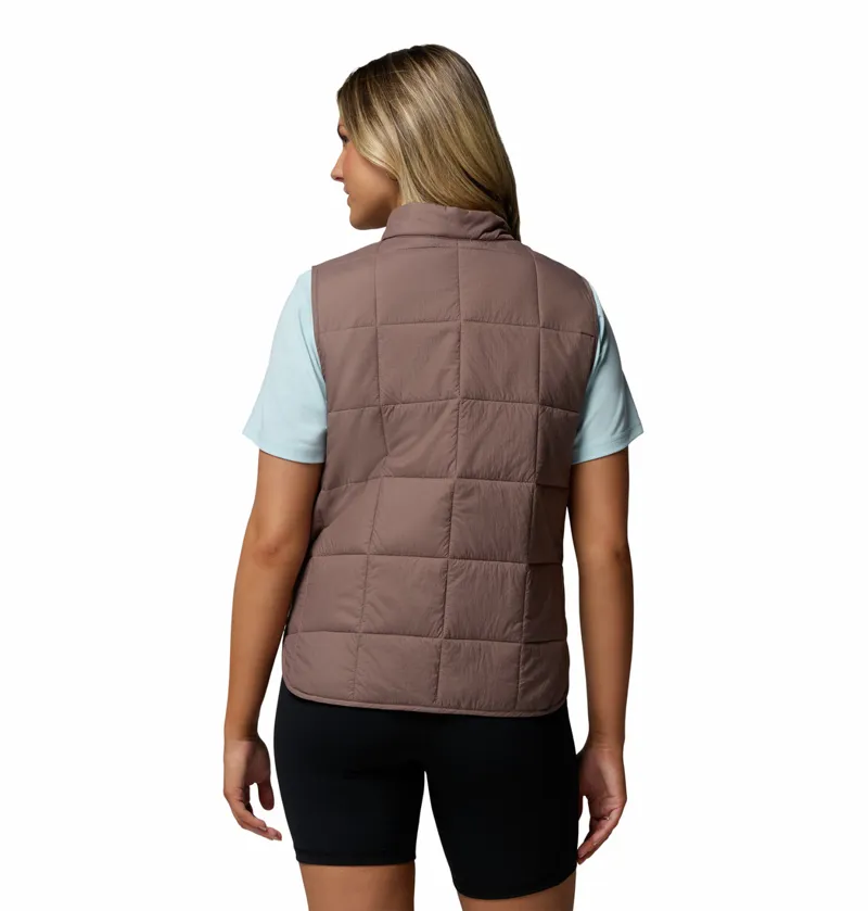 Columbia Women's Sienna Hill Packable Quilted Gilet - Iron-3