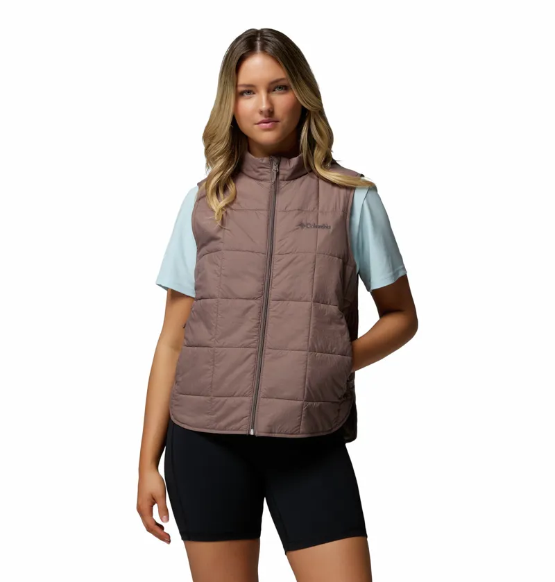Columbia Women's Sienna Hill Packable Quilted Gilet - Iron