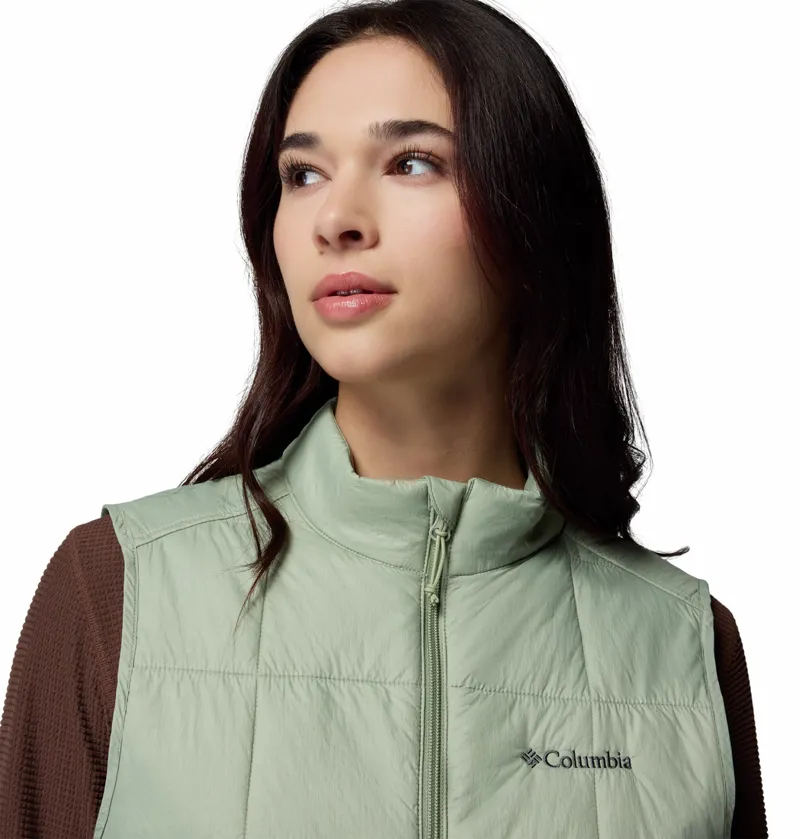 Columbia Women's Sienna Hill Packable Quilted Gilet - Safari-5
