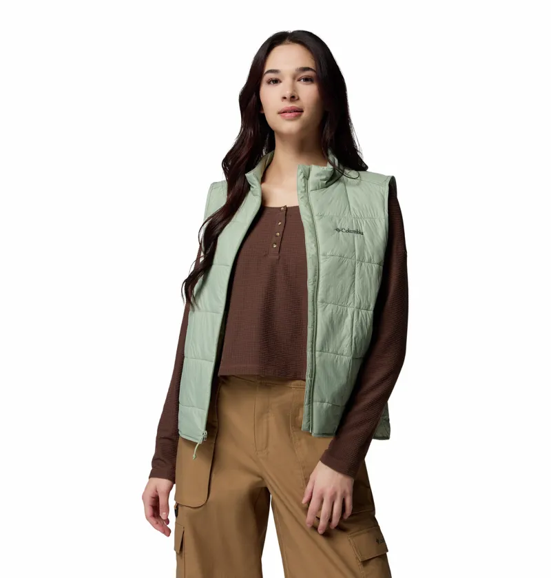 Columbia Women's Sienna Hill Packable Quilted Gilet - Safari-2