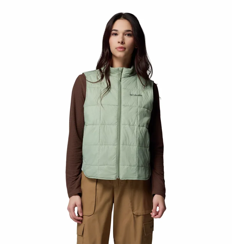 Columbia Women's Sienna Hill Packable Quilted Gilet - Safari