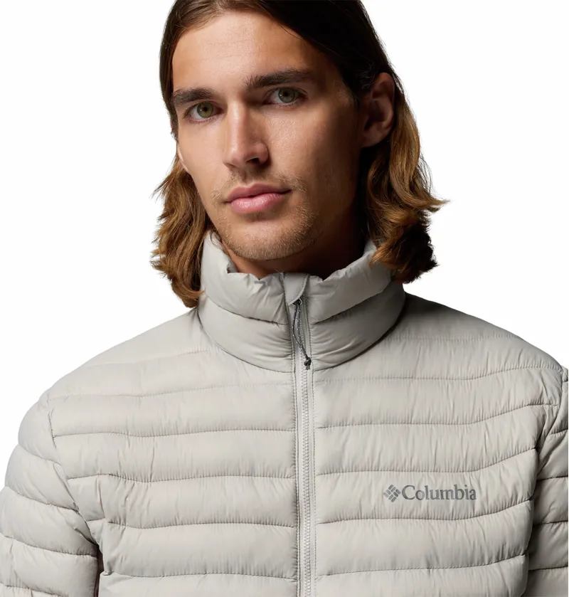 Columbia Men's Powder Pass Hybrid Insulated Jacket - Flint Grey/Iron-6