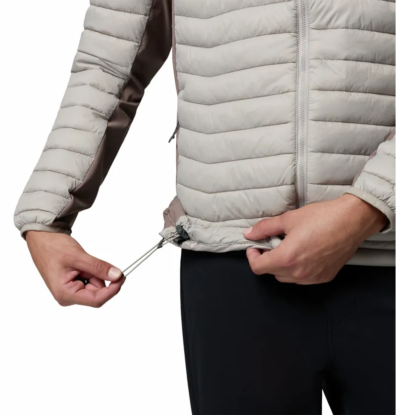 Columbia Men's Powder Pass Hybrid Insulated Jacket - Flint Grey/Iron-5