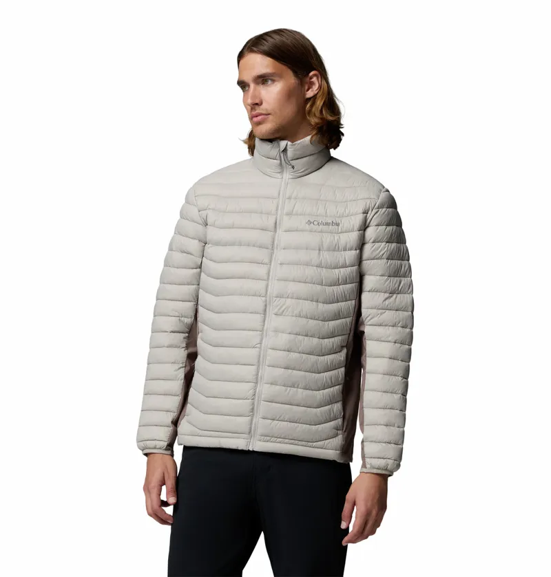 Columbia Men's Powder Pass Hybrid Insulated Jacket - Flint Grey/Iron