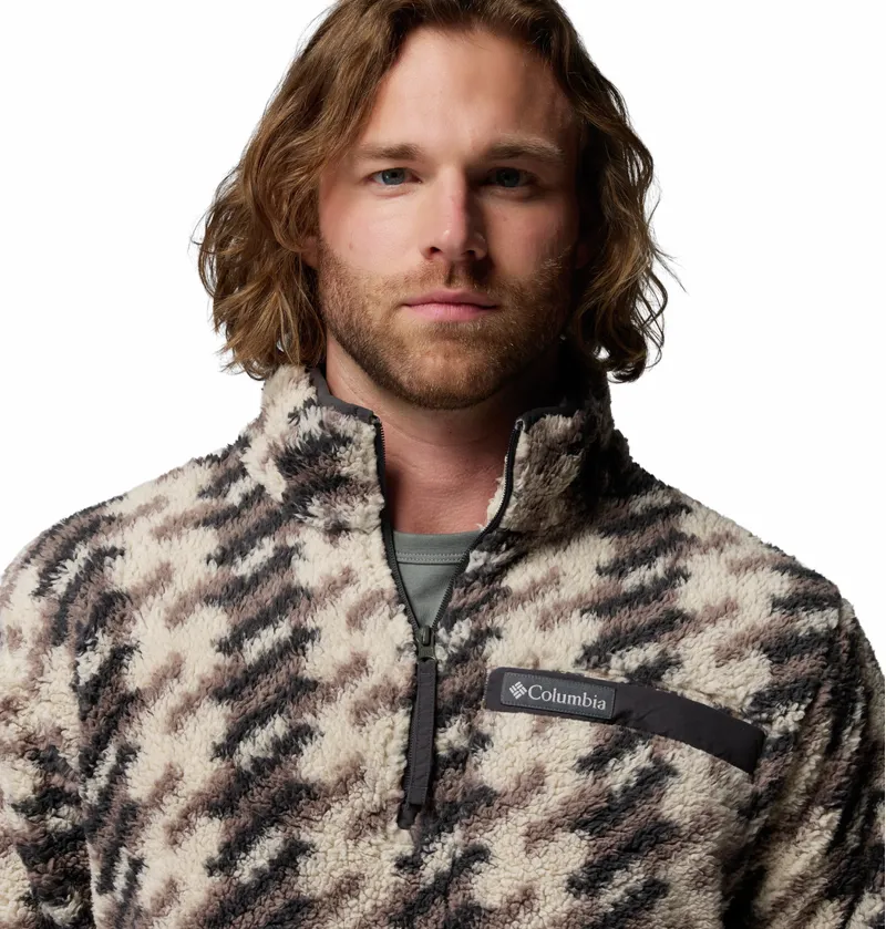 Columbia Rugged Ridge High Pile Half Zip - Dark Stone Twill-3