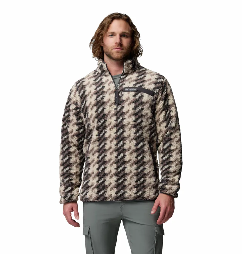 Columbia Rugged Ridge High Pile Half Zip - Dark Stone Twill