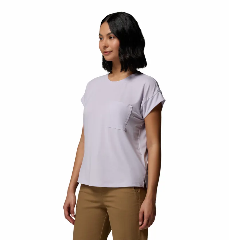 Columbia Women's Daniela Falls Technical T-Shirt - Lavender-2