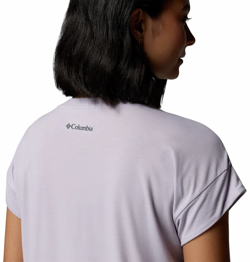 Columbia Women's Daniela Falls Technical T-Shirt - Lavender-4