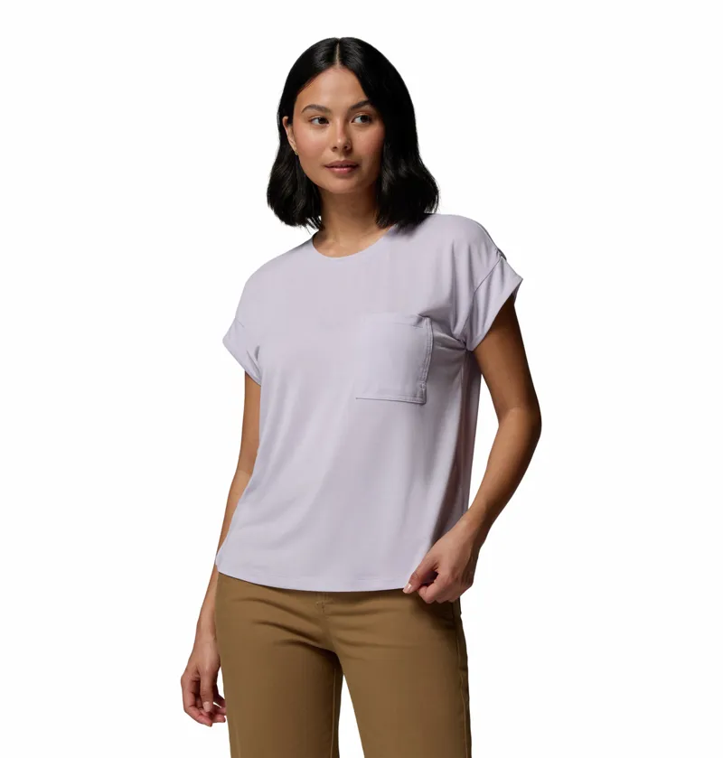 Columbia Women's Daniela Falls Technical T-Shirt - Lavender