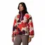Columbia Women's Sequoia Grove Printed Half Zip Fleece - Washed Red/Ikatbloom