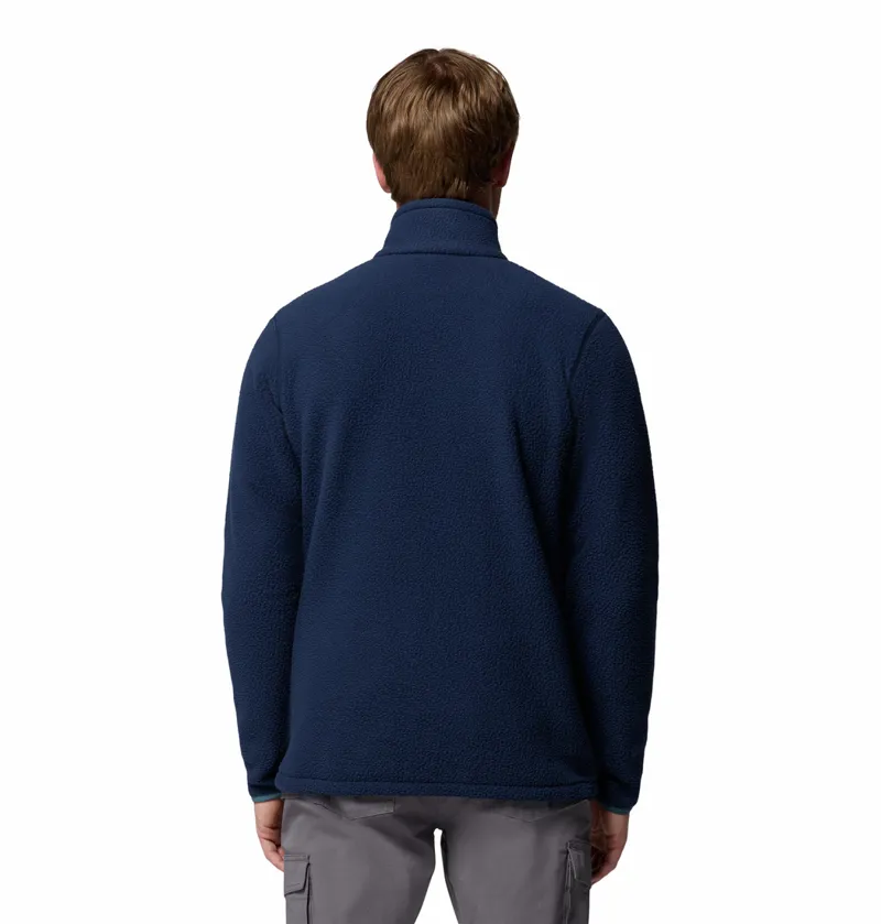 Columbia Men's Jasper Ridge Pebbled Full Zip Fleece - Collegiate Navy/Everblue-2