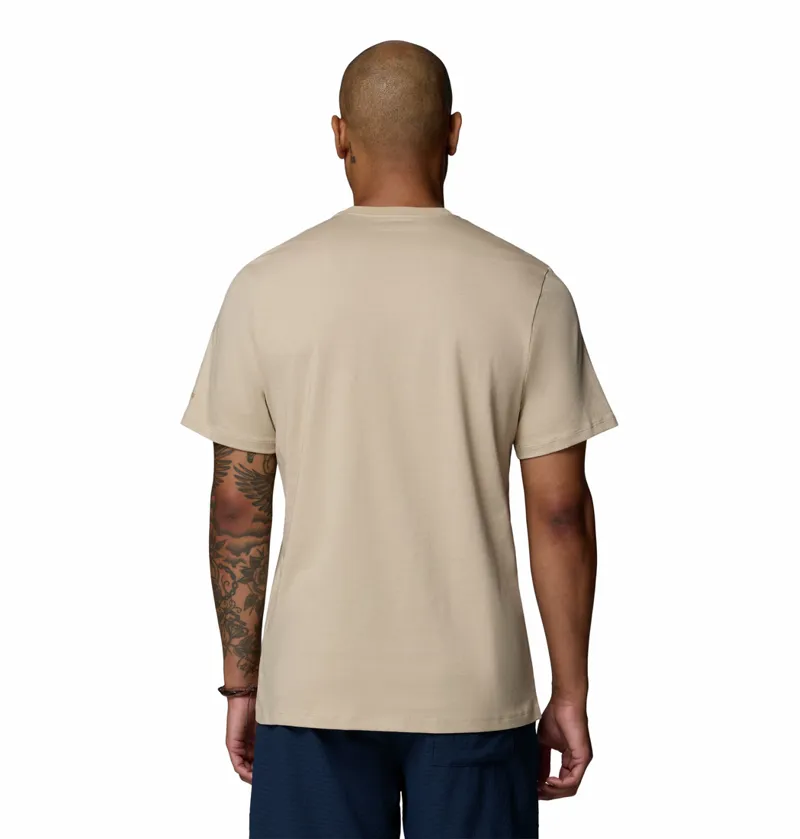 Columbia Men's CSC Seasonal Graphic Tee - Ancient Fossil/Illuminated Brand-1