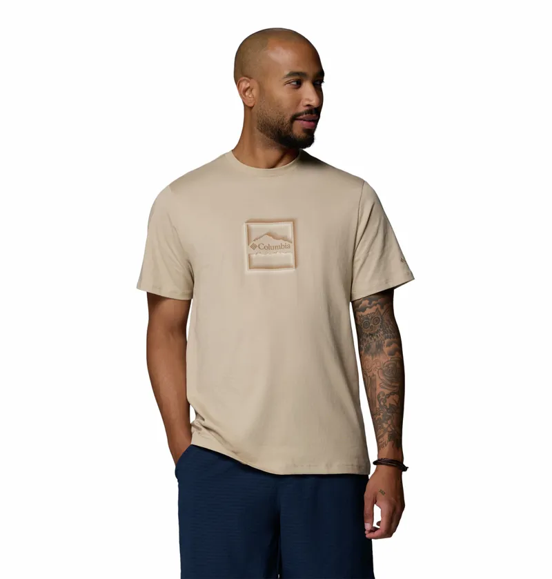 Columbia Men's CSC Seasonal Graphic Tee - Ancient Fossil/Illuminated Brand