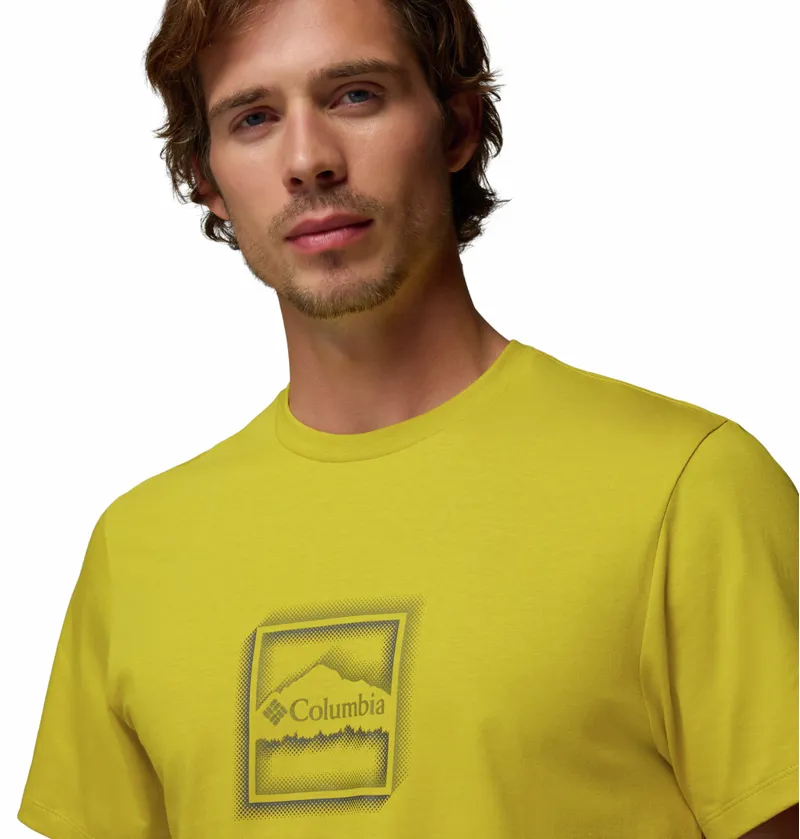 Columbia Men's CSC Seasonal Graphic Tee - Antique Moss/Illuminated Brand-3