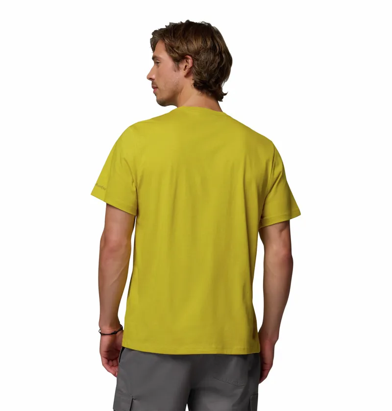 Columbia Men's CSC Seasonal Graphic Tee - Antique Moss/Illuminated Brand-1