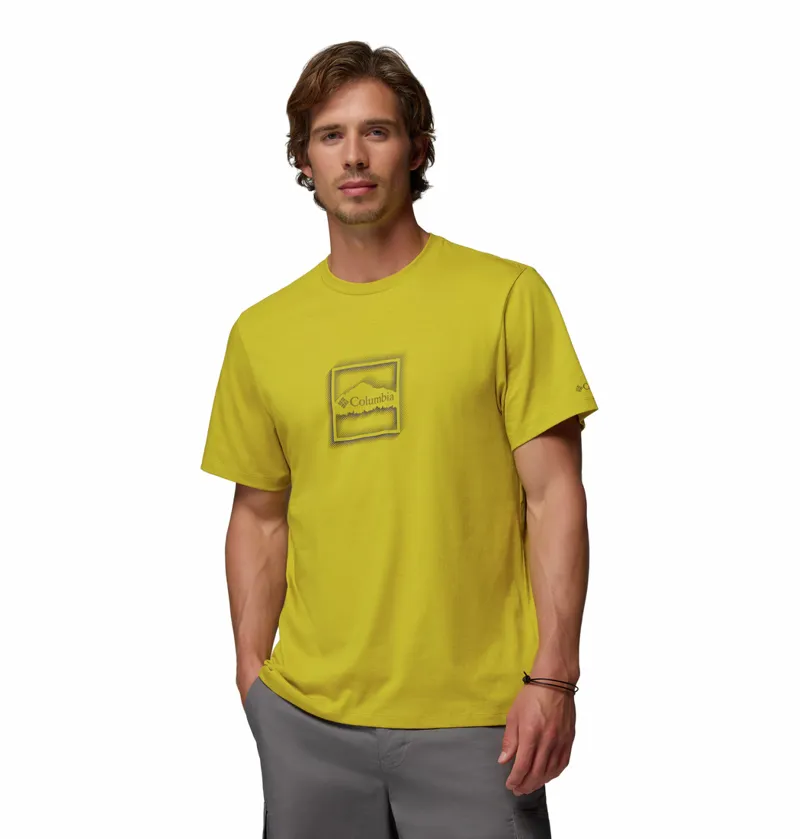 Columbia Men's CSC Seasonal Graphic Tee - Antique Moss/Illuminated Brand