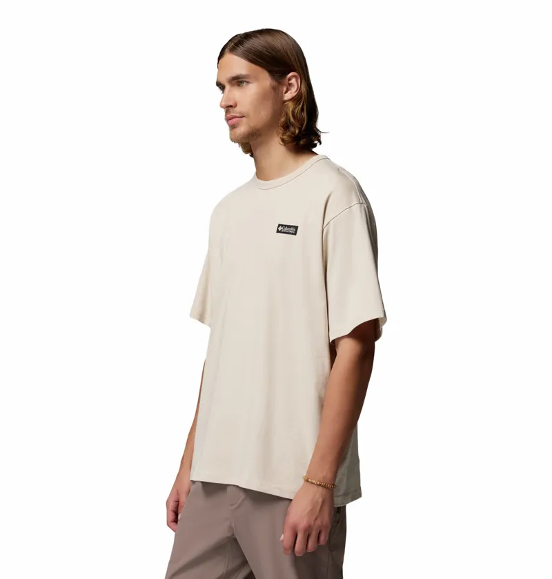 Columbia Men's CSC Heavyweight Iconic T-Shirt - Dark Stone/CSC Box Logo-1