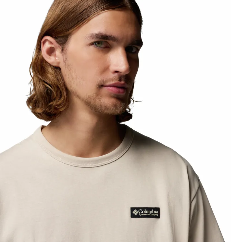 Columbia Men's CSC Heavyweight Iconic T-Shirt - Dark Stone/CSC Box Logo-3