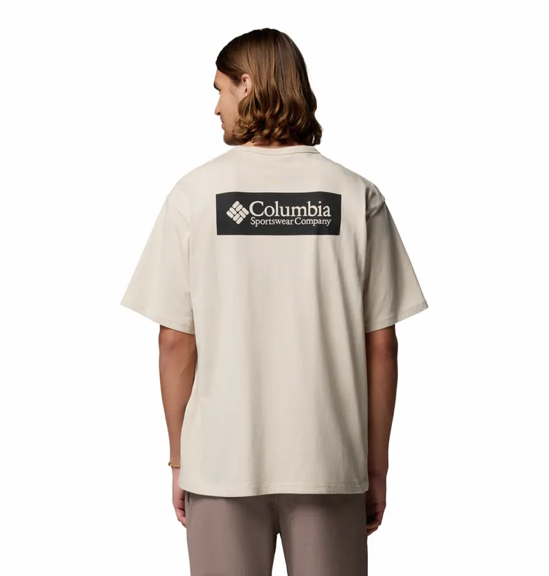 Columbia Men's CSC Heavyweight Iconic T-Shirt - Dark Stone/CSC Box Logo