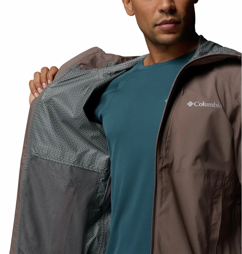 Men's Trailborne 2.5L Packable Waterproof Jacket - Iron-5