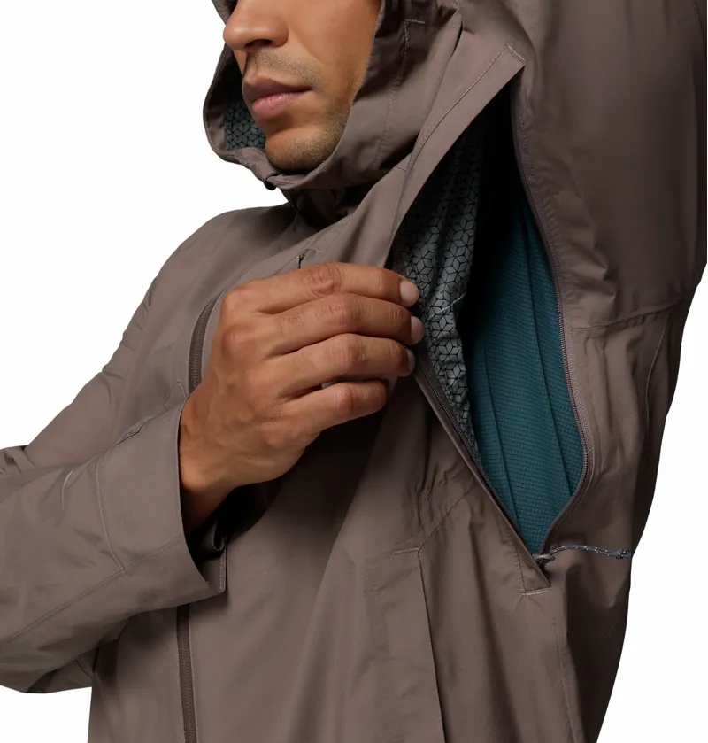 Men's Trailborne 2.5L Packable Waterproof Jacket - Iron-6