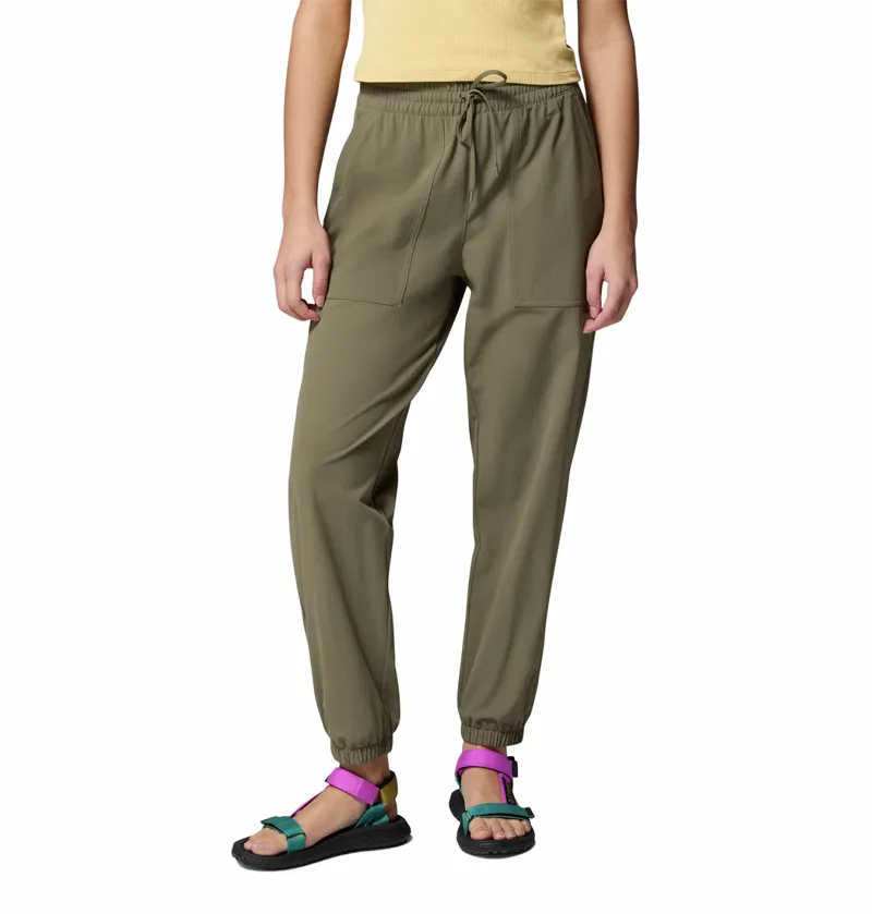 Columbia Women's Pinetown Canyon Jogger - Stone Green-2