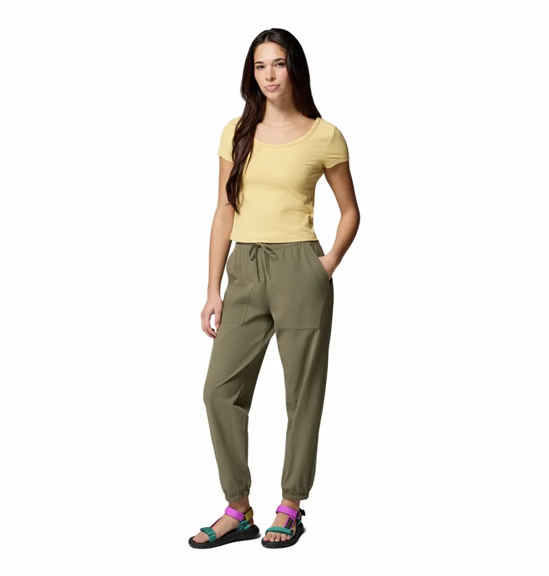 Columbia Women's Pinetown Canyon Jogger - Stone Green-4