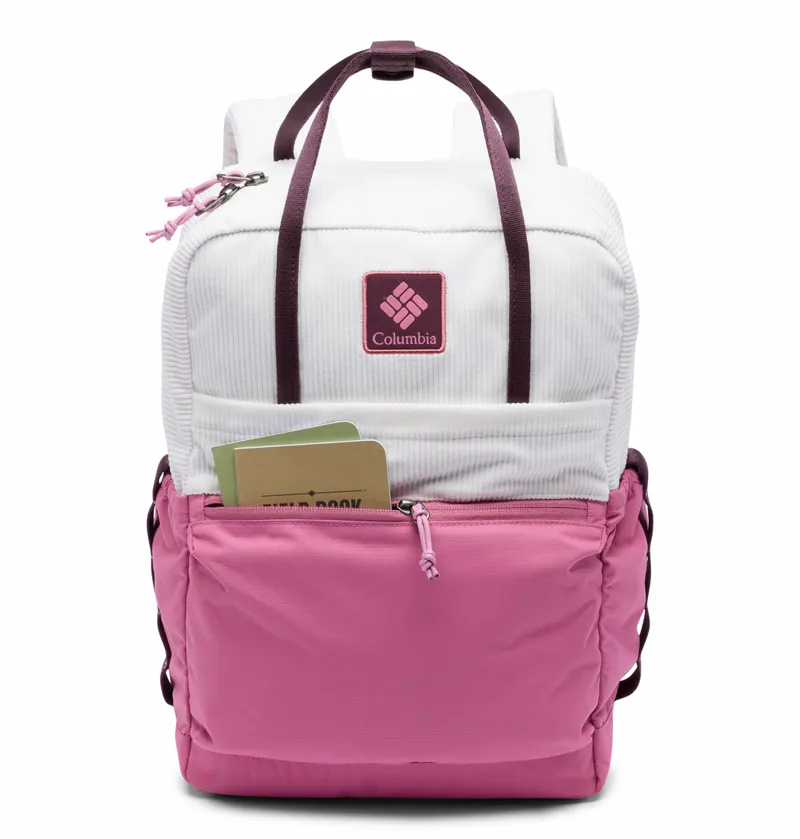 Columbia Trail Traveler II 18L Backpack - Sea Salt Corduroy/Rosette/Moonvista-3