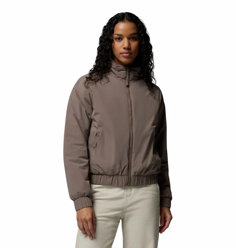 Columbia Women's AmazeStretch Insulated Bomber Jacket - Iron
