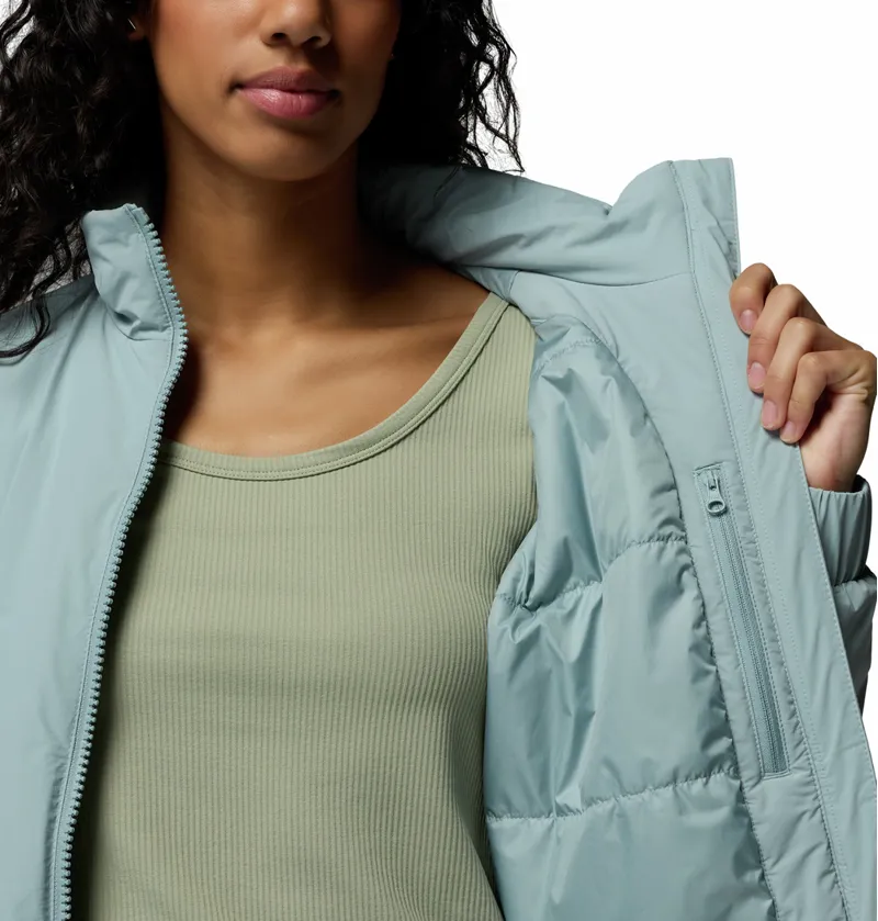 Columbia Women's AmazeStretch Insulated Bomber Jacket - Crushed Blue-3
