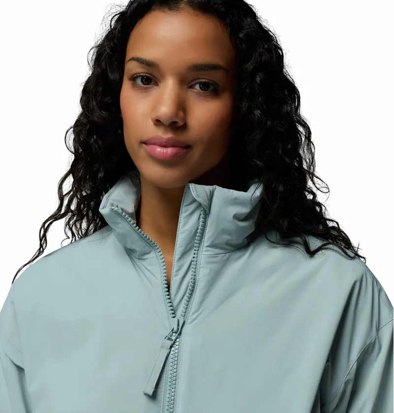 Columbia Women's AmazeStretch Insulated Bomber Jacket - Crushed Blue-4