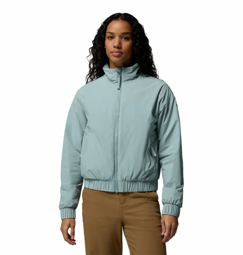 Columbia Women's AmazeStretch Insulated Bomber Jacket - Crushed Blue