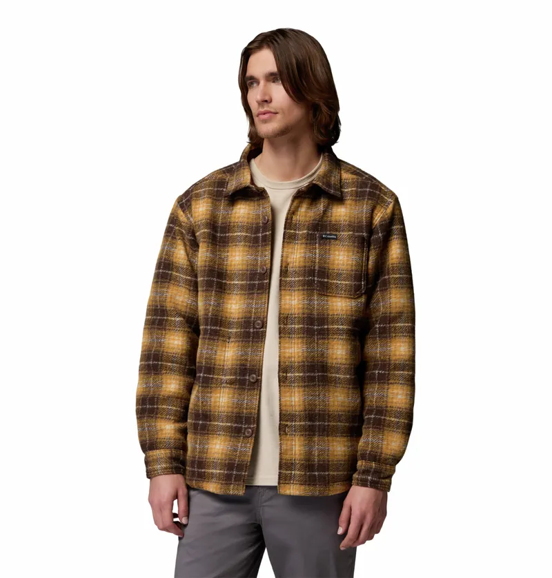 Columbia Men's Hunter Arch Shirt Jacket - Tobacco Bivy Plaid-2