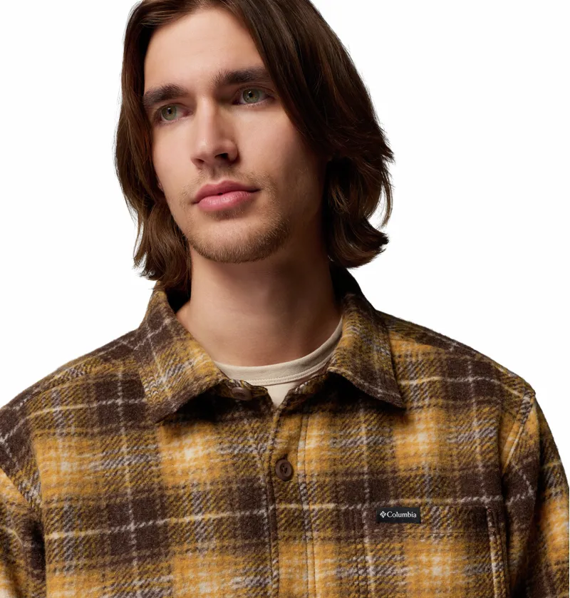Columbia Men's Hunter Arch Shirt Jacket - Tobacco Bivy Plaid-5