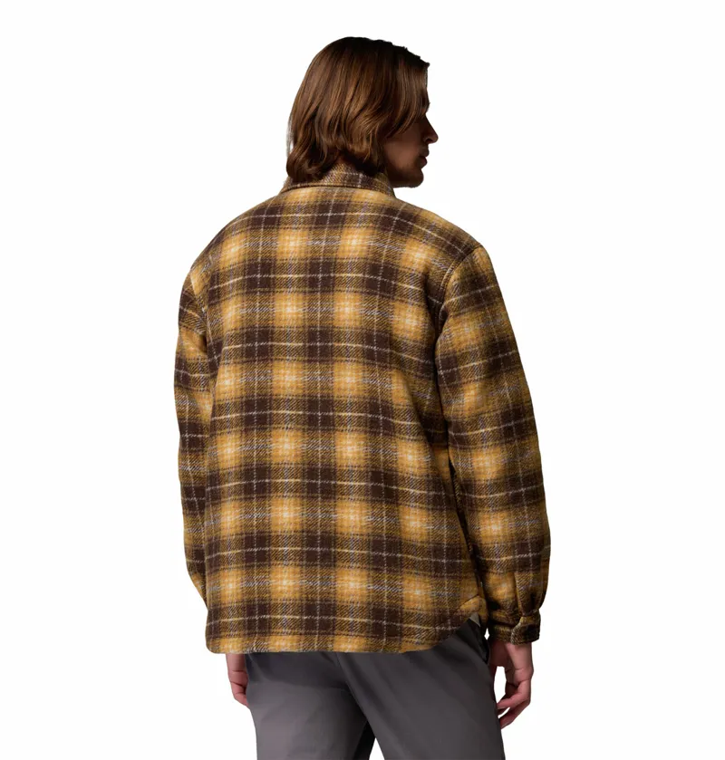Columbia Men's Hunter Arch Shirt Jacket - Tobacco Bivy Plaid-3